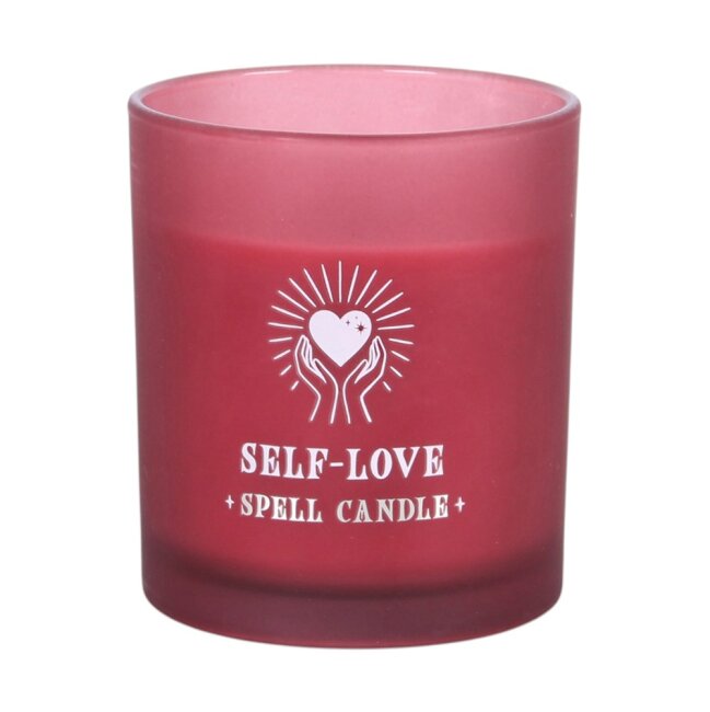 Duftkerze Self Love &ndash; Rose &amp; Vanille &ndash; 35 Stunden