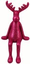 Kantenhocker Elch Pink Glitzer